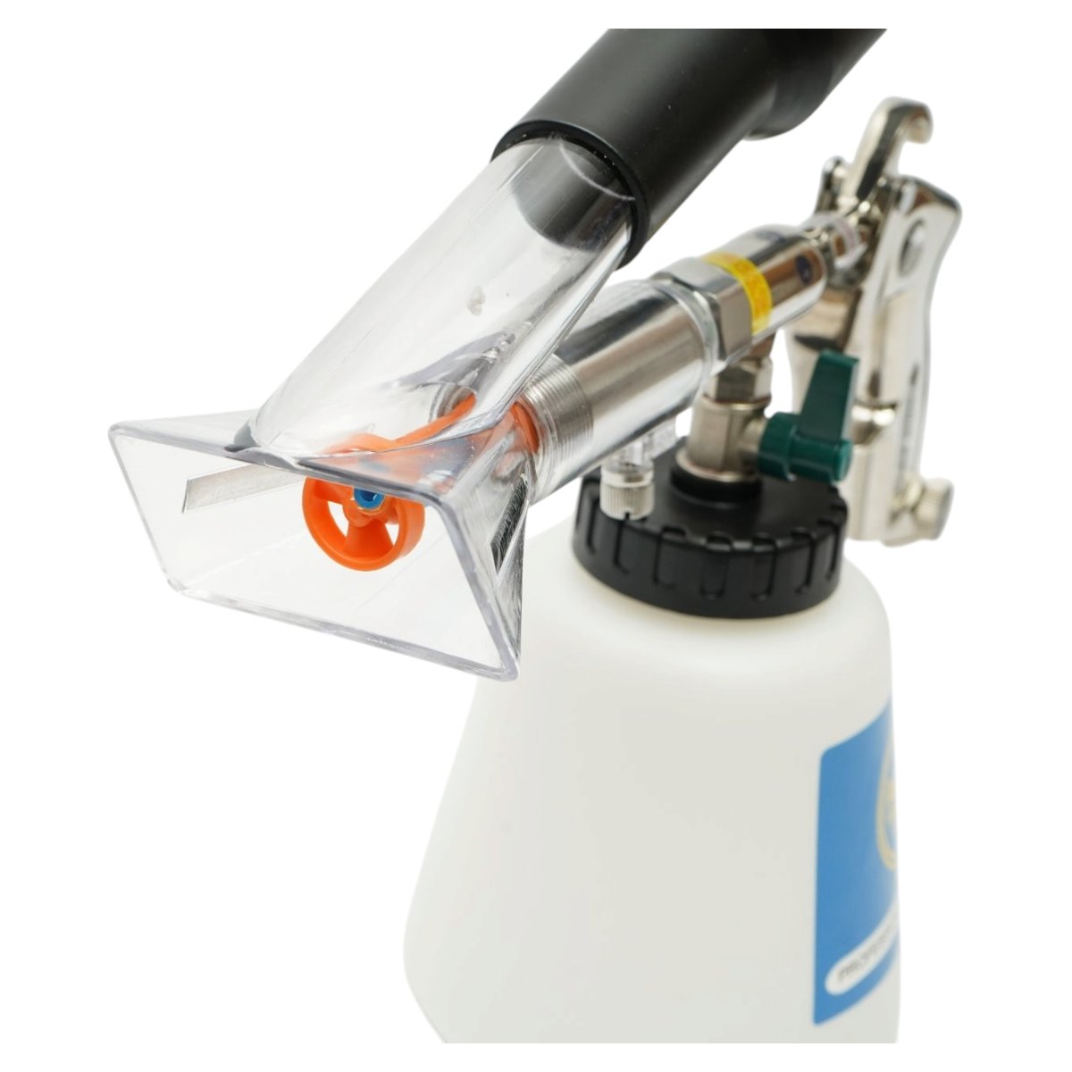 Pistol pneumatic curatare tapiterie interior Tornador profesional cu adaptor vacuum 1L Breckner Germany - imagine 6
