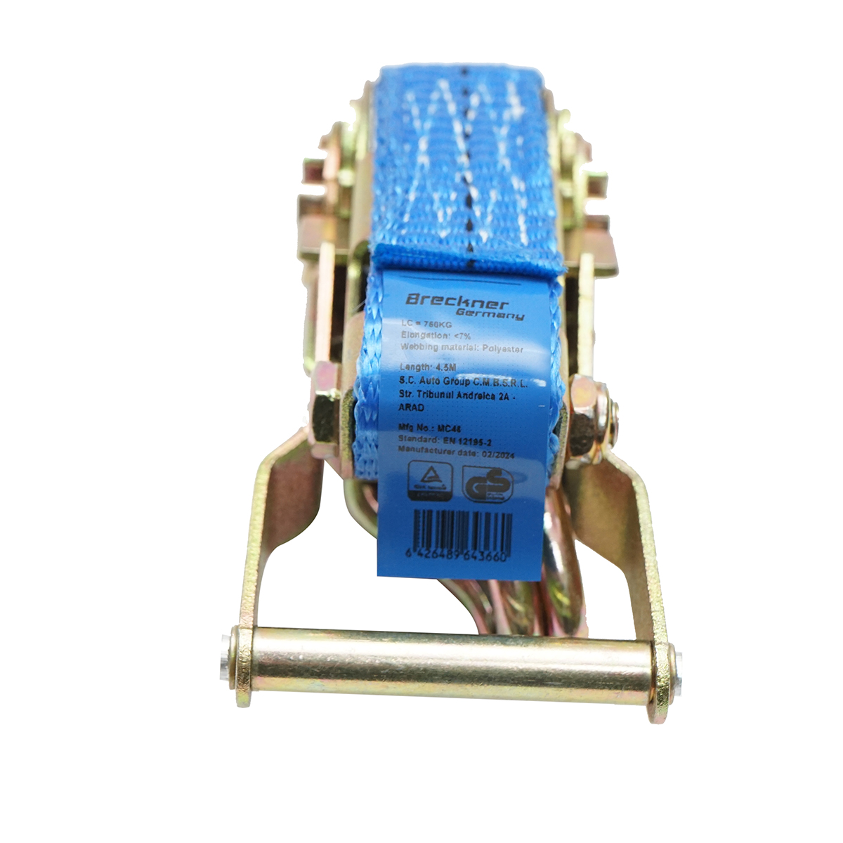 Chinga ancorare marfa 4.5mx25mm 750kg Breckner Germany - imagine 4