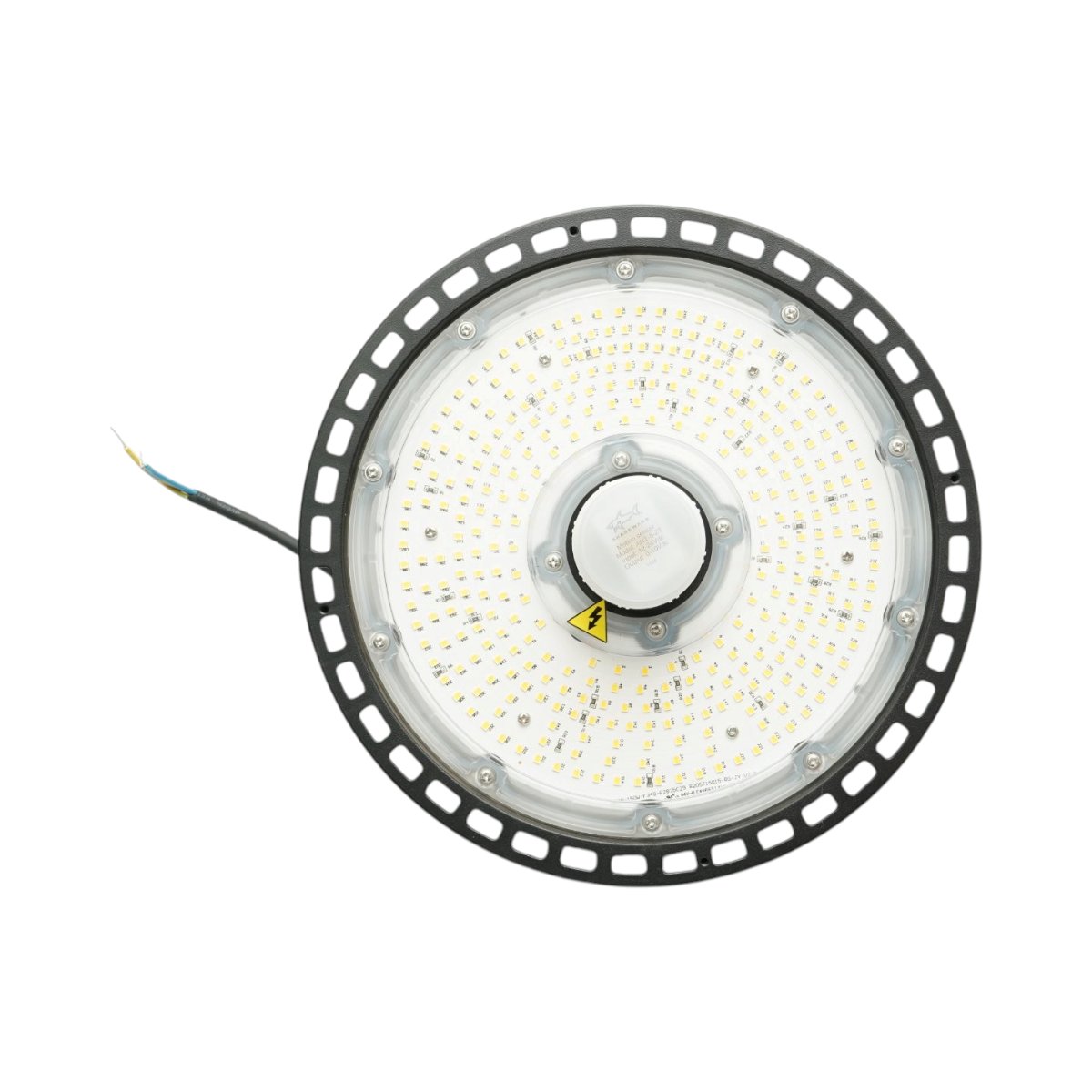 Lampa industriala LED High-Bay 150W, 220V, 5000K, 22500lm, senzor de miscare cu microunde pentru hale, depozite 265x86mm Breckner Germany - imagine 2