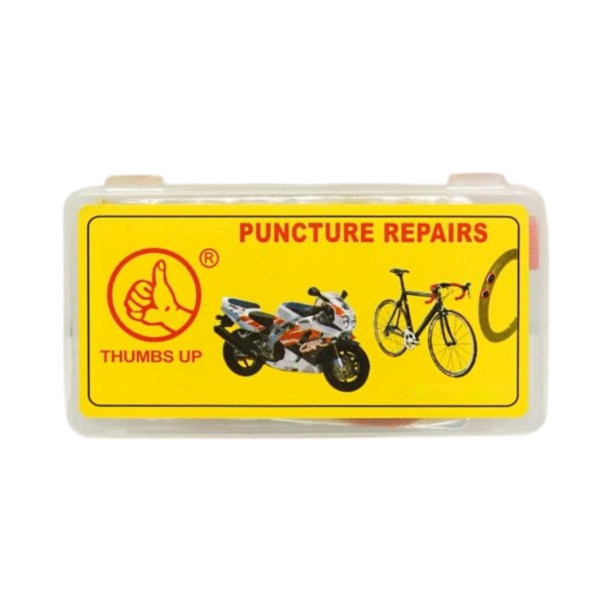 Set 5 petice vulcanizare camera bicicleta, motocicleta, roaba, tuk-tuk 24x35mm, 25mm, 32x50mm + 1 tub adeziv 8ml - imagine 4