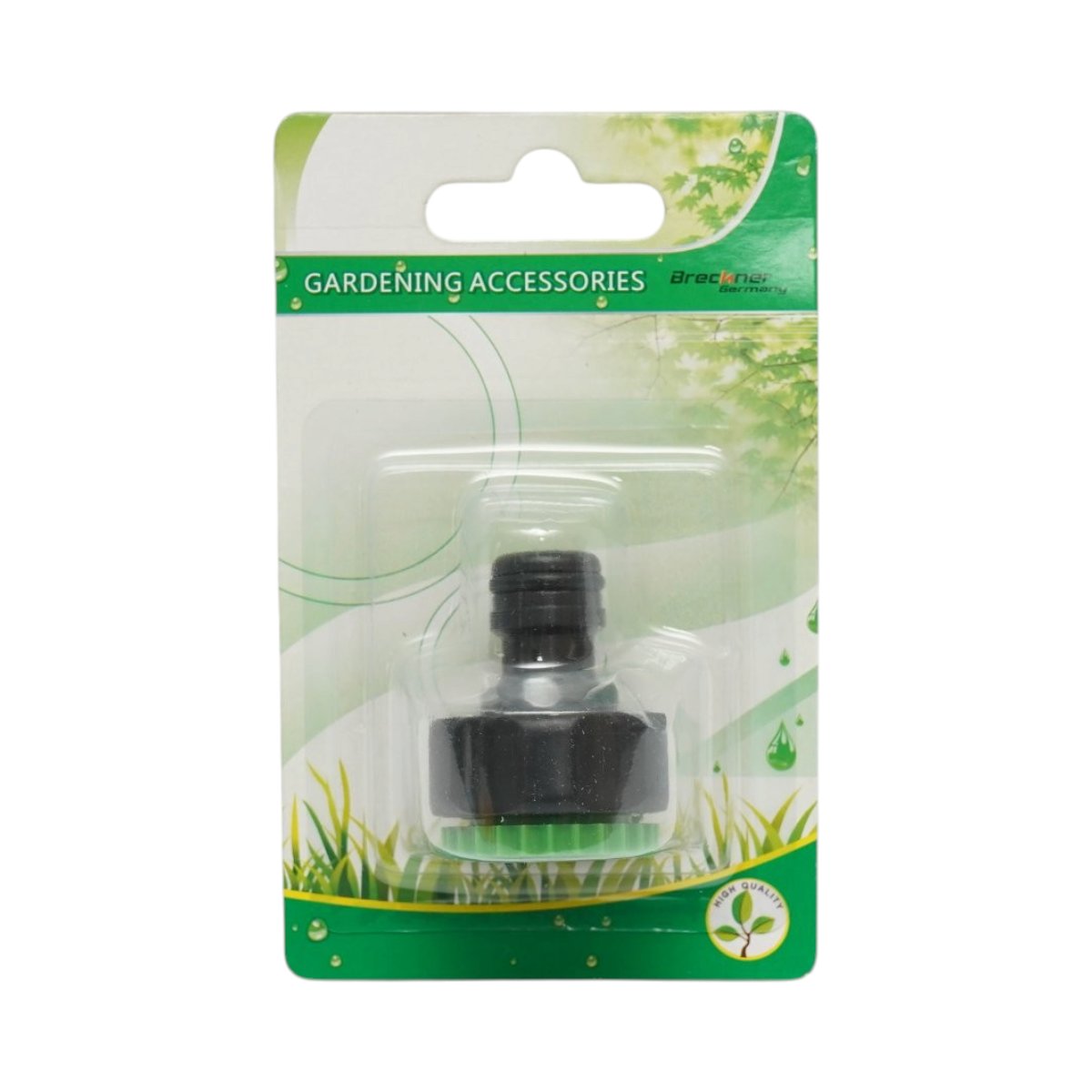 Adaptor robinet furtun gradina Fi 1/2-3/4 inch, cupla rapida 3/4 inch Breckner Germany - imagine 5