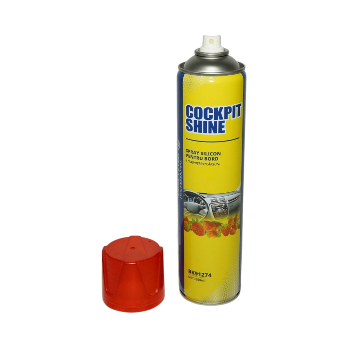 Spray silicon bord antistatic capsuni 650ml Breckner Germany - imagine 2