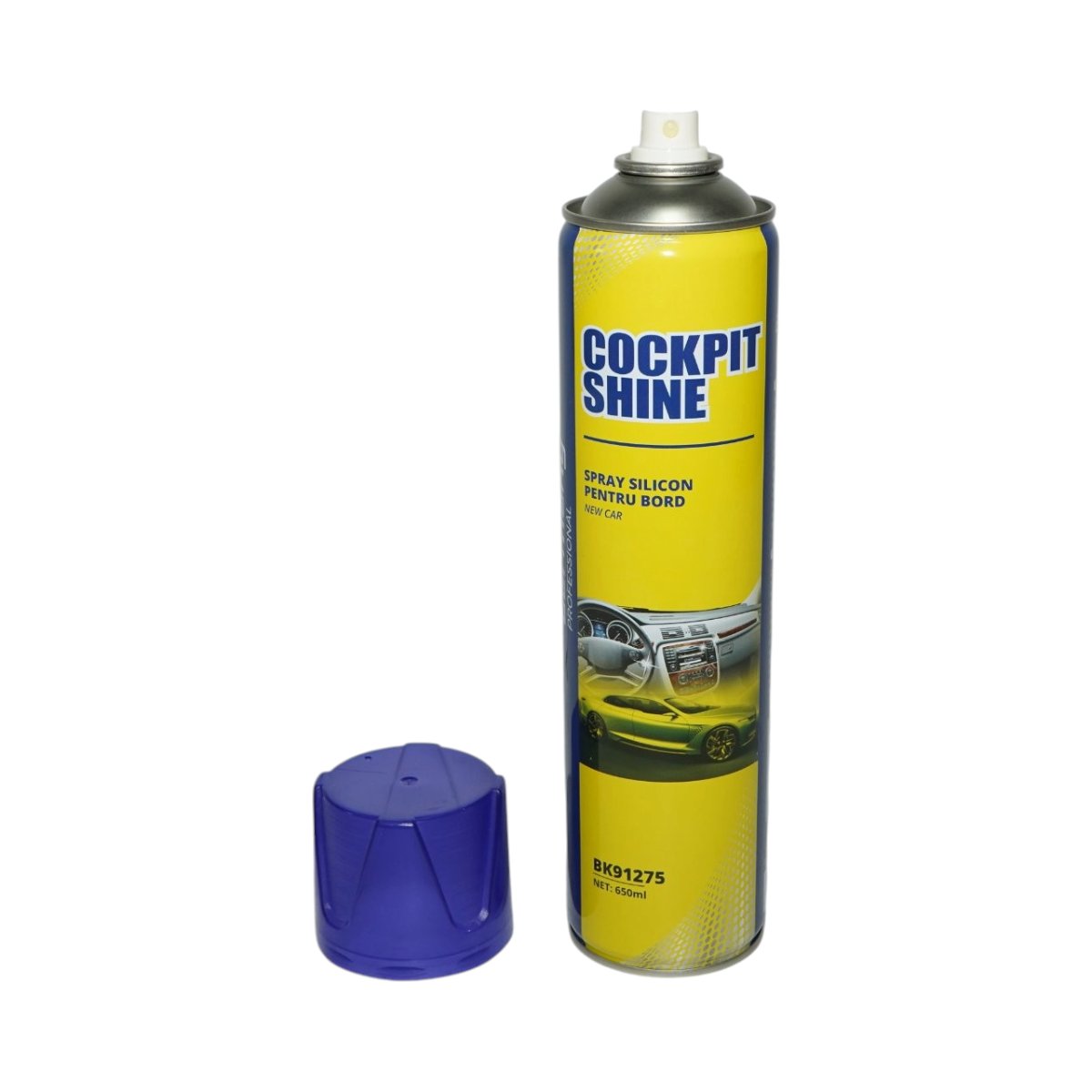 Spray silicon bord antistatic new car 650ml Breckner Germany - imagine 2