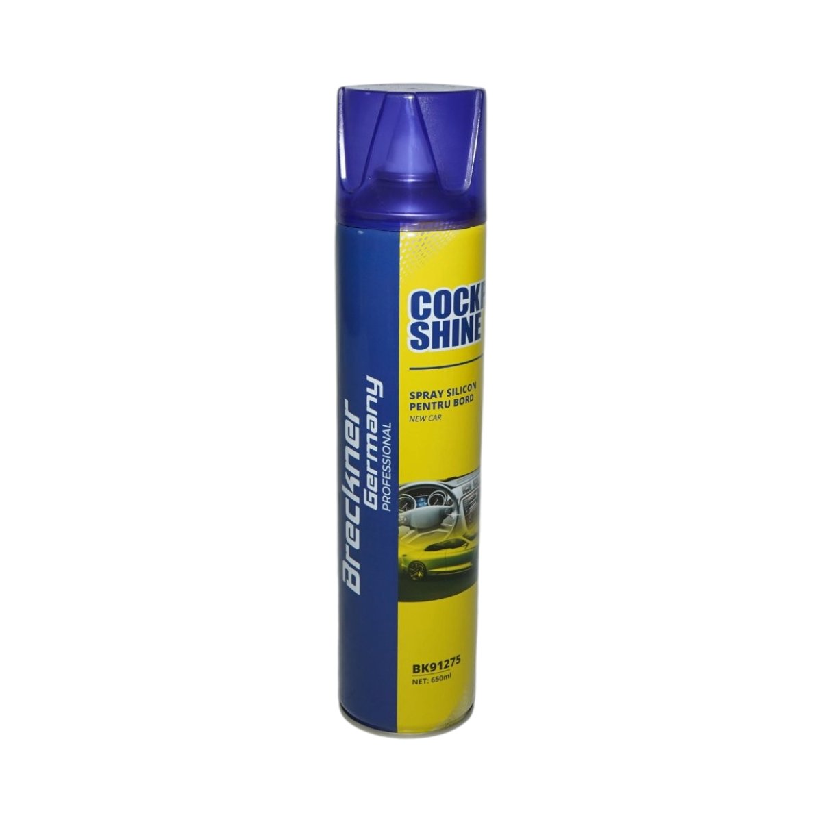 Spray silicon bord antistatic new car 650ml Breckner Germany - imagine 3