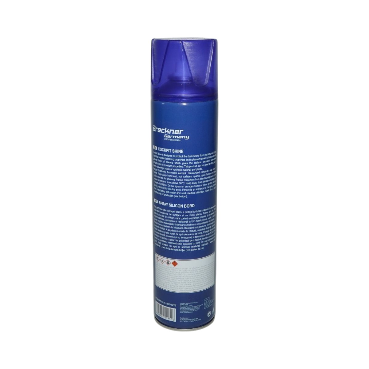 Spray silicon bord antistatic new car 650ml Breckner Germany - imagine 4