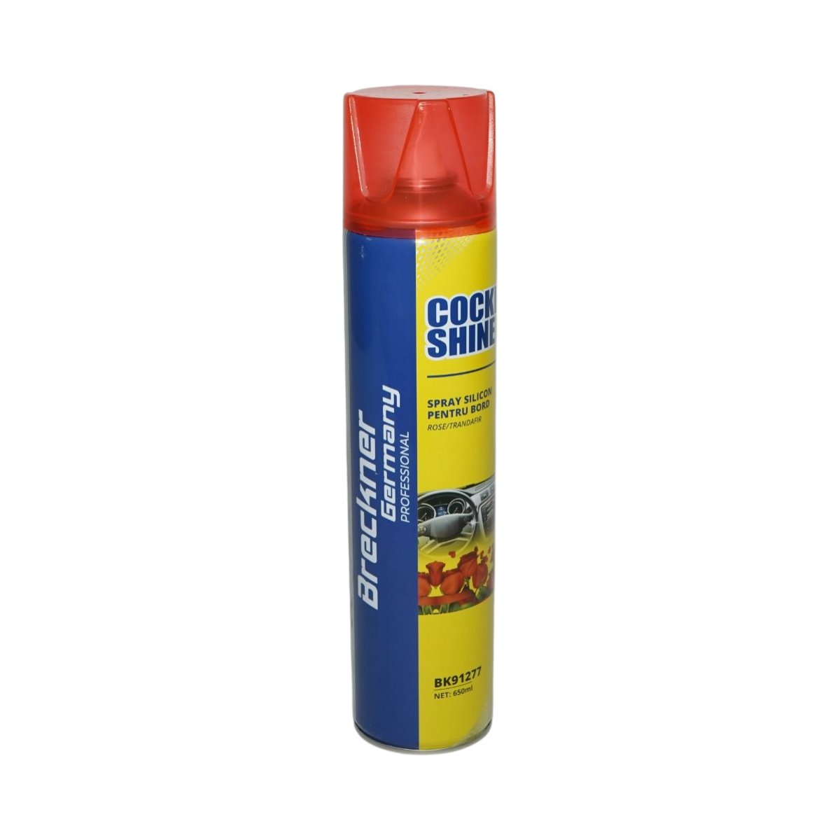 Spray silicon bord antistatic trandafir 650ml Breckner Germany - imagine 3