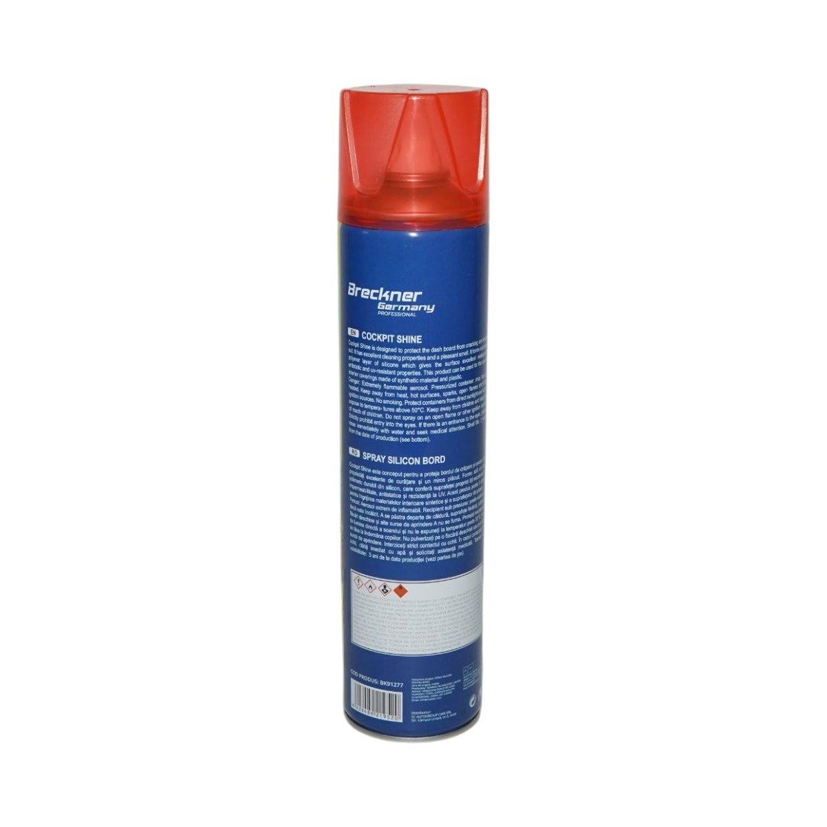 Spray silicon bord antistatic trandafir 650ml Breckner Germany - imagine 4