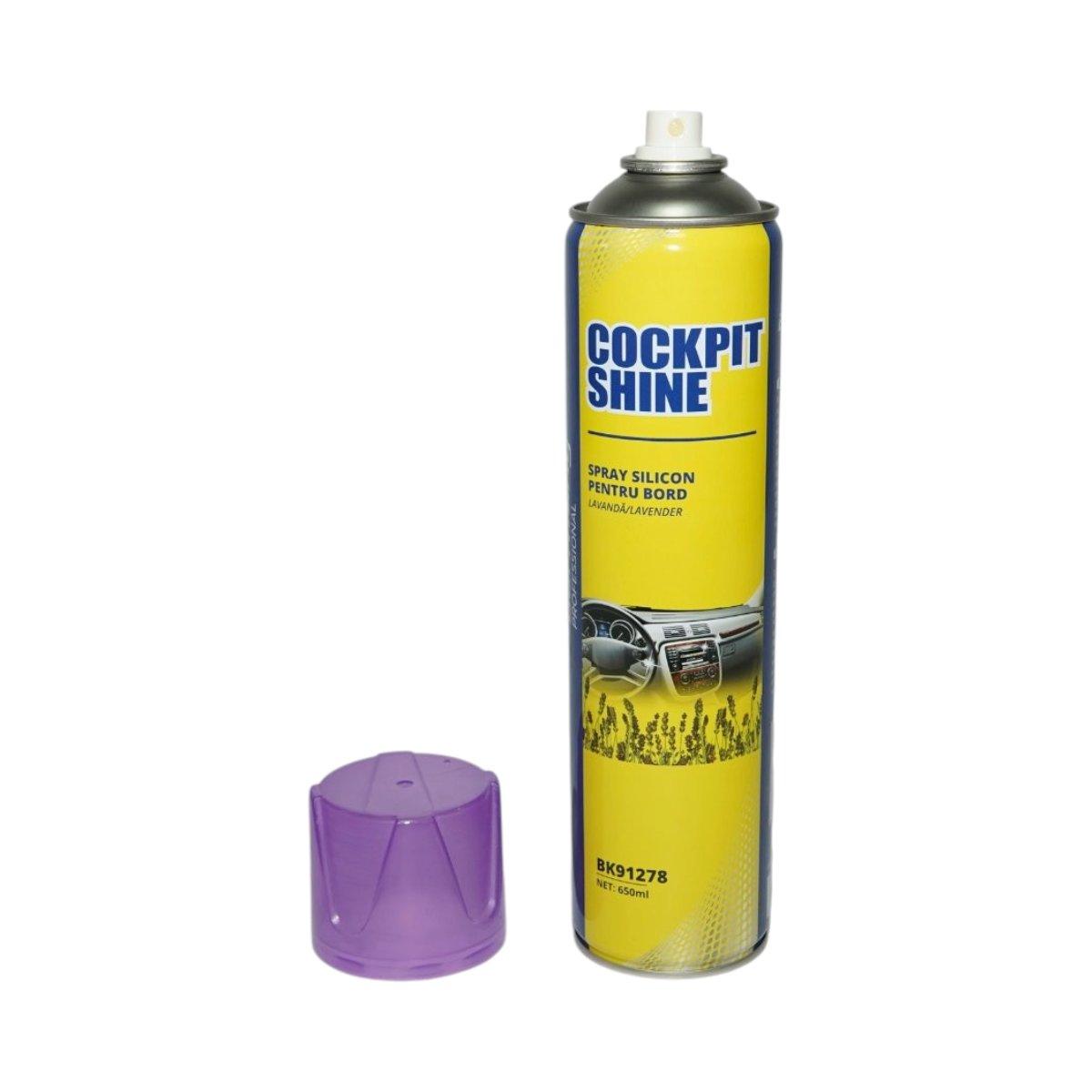 Spray silicon bord antistatic lavanda 650ml Breckner Germany - imagine 2