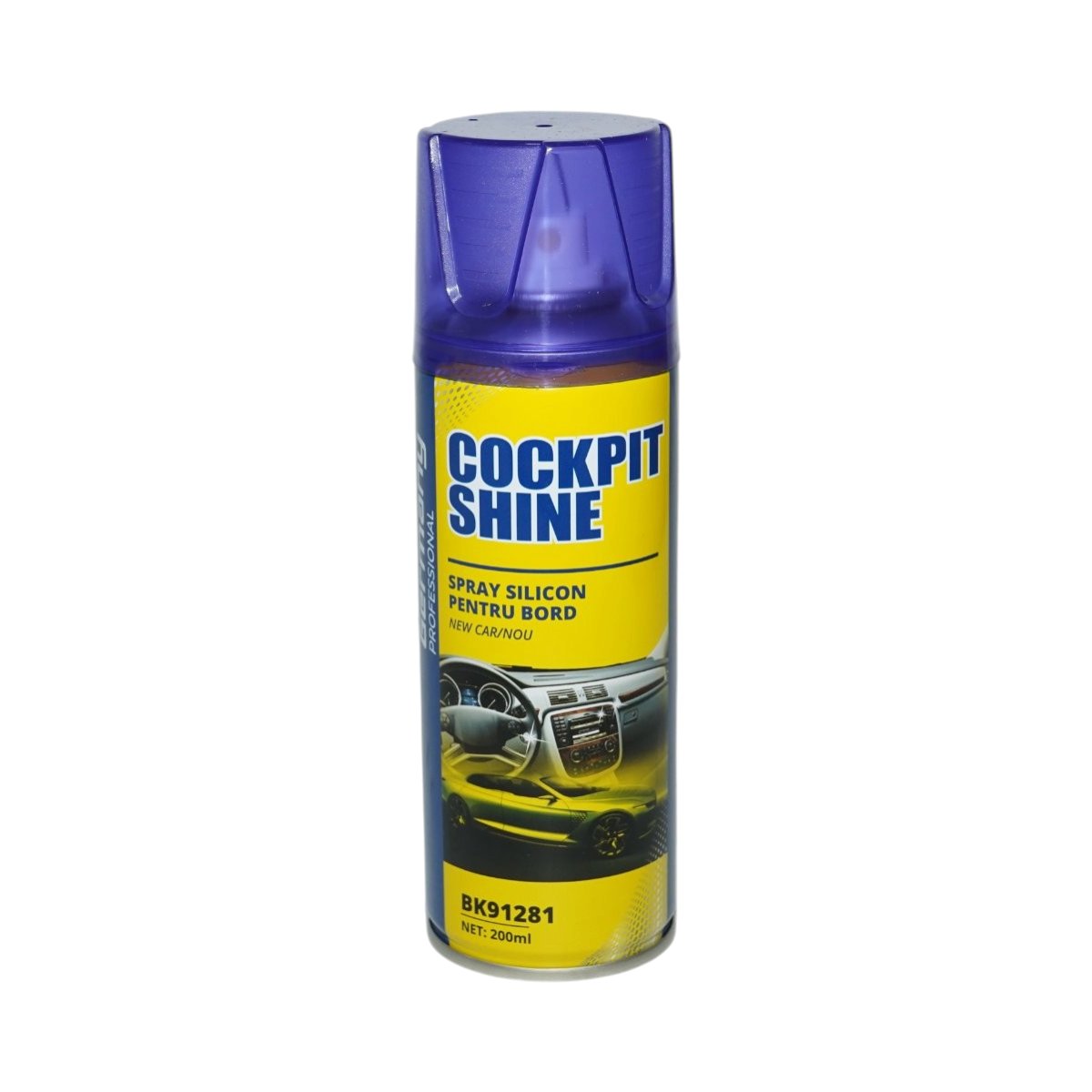 Spray silicon bord antistatic new car 200ml Breckner Germany