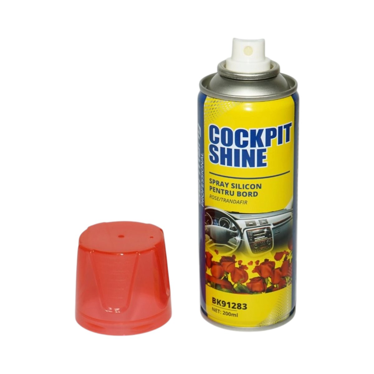 Spray silicon bord antistatic trandafir 200ml Breckner Germany - imagine 2