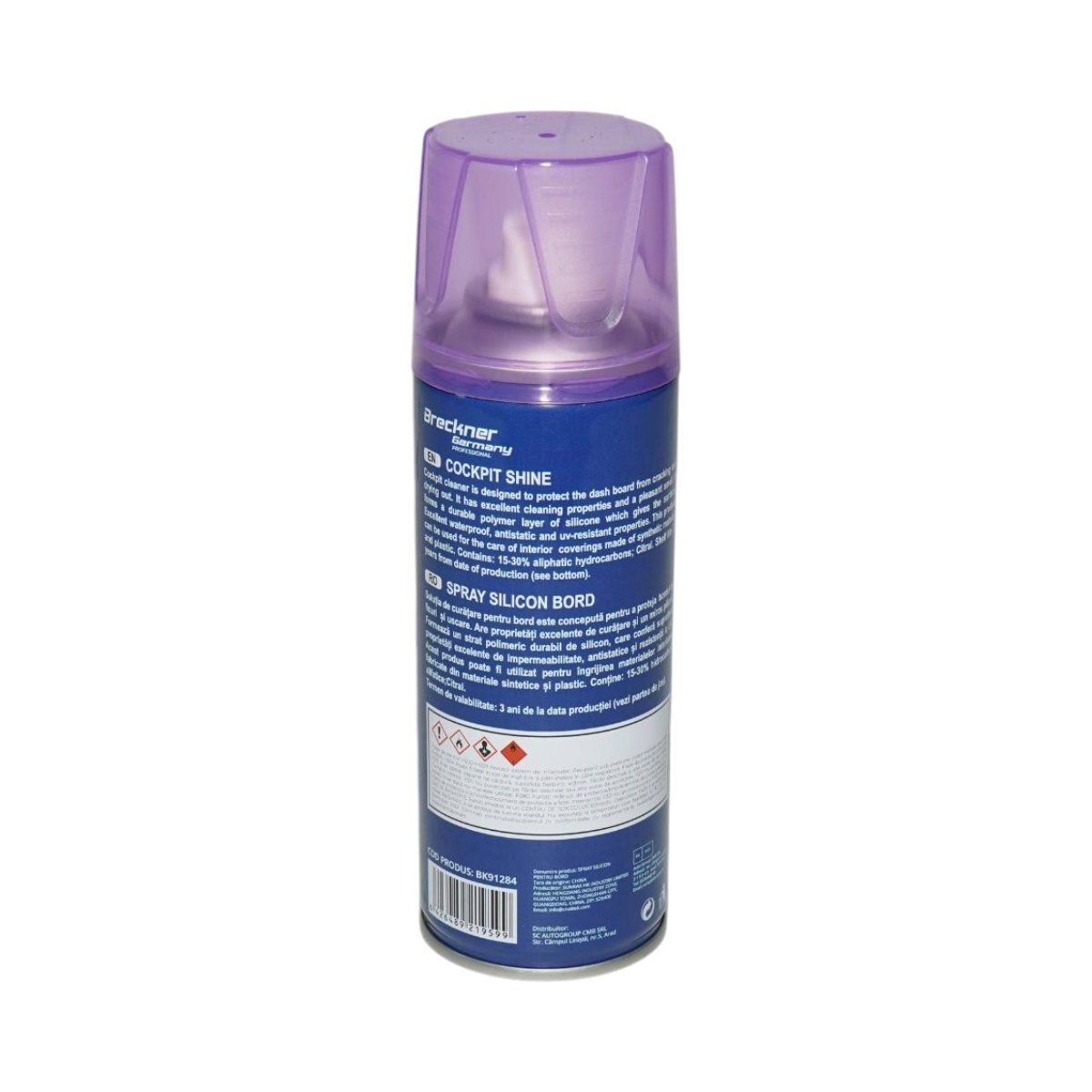 Spray silicon bord antistatic lavanda 200ml Breckner Germany - imagine 4