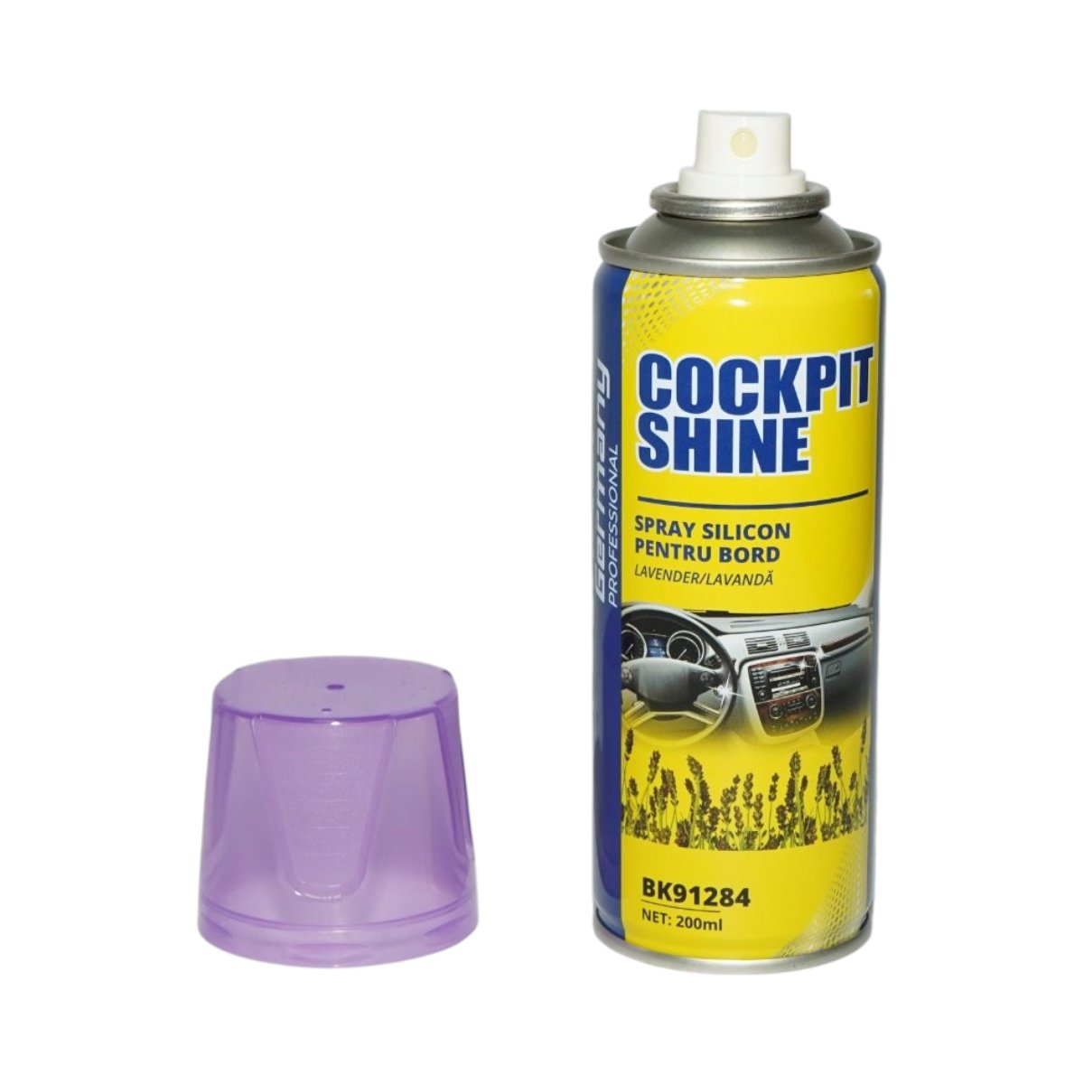 Spray silicon bord antistatic lavanda 200ml Breckner Germany - imagine 2