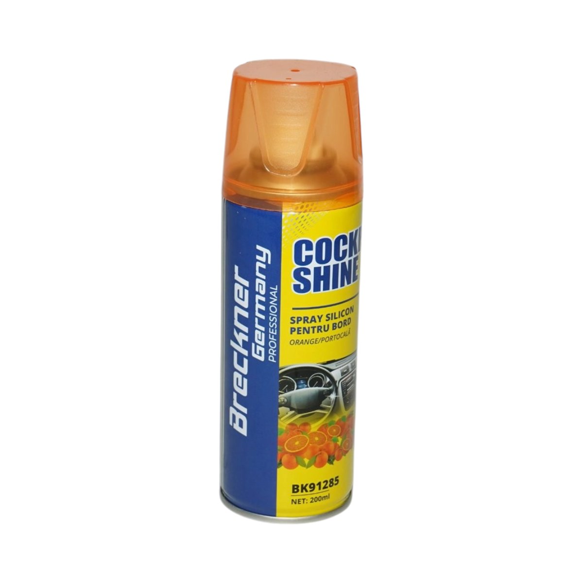 Spray silicon bord antistatic portocala 200ml Breckner Germany - imagine 3
