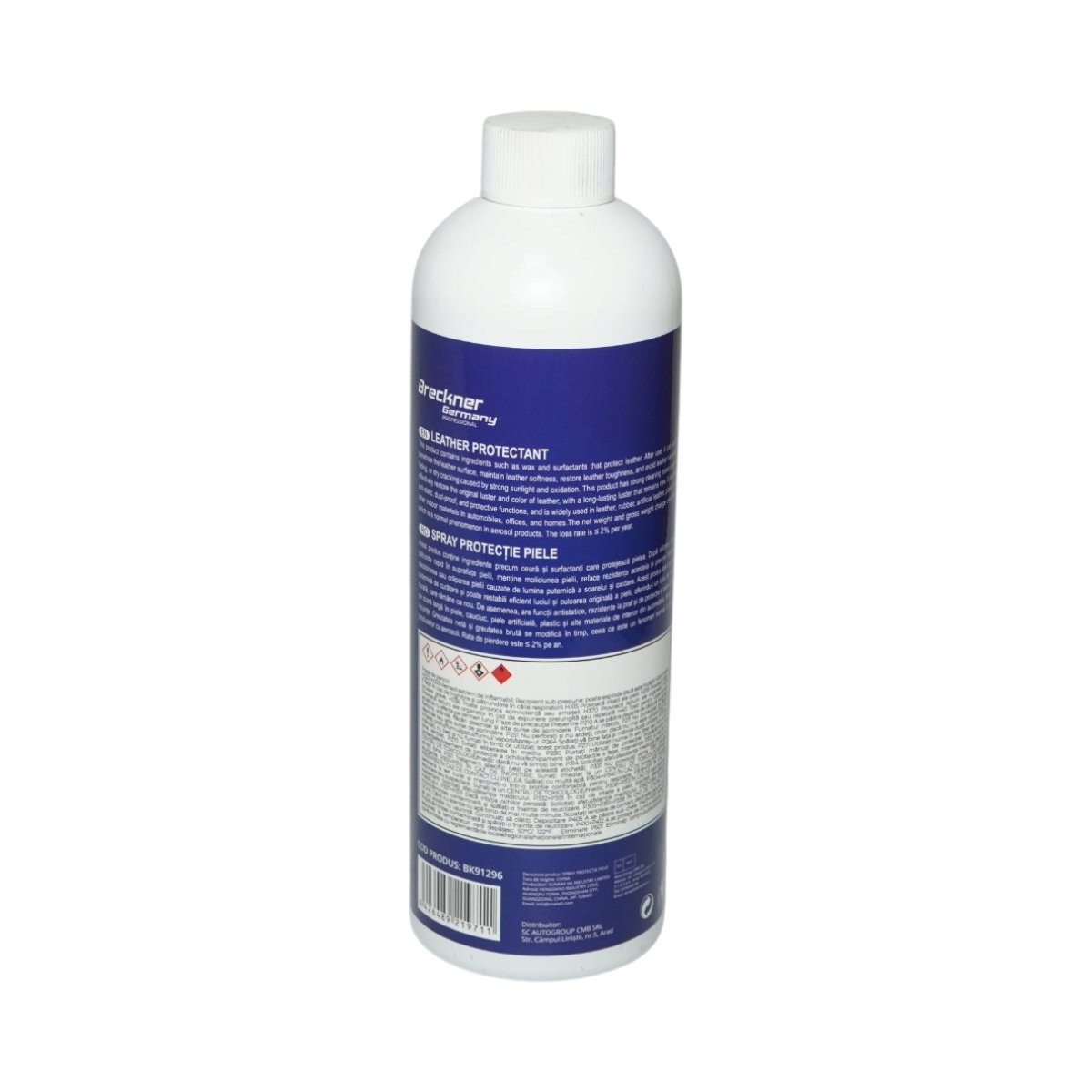 Spray tratament protectie piele si vinil 3 in 1 curatare, hidratare si restaurare Leather Protectant 500ml Breckner Germany - imagine 5