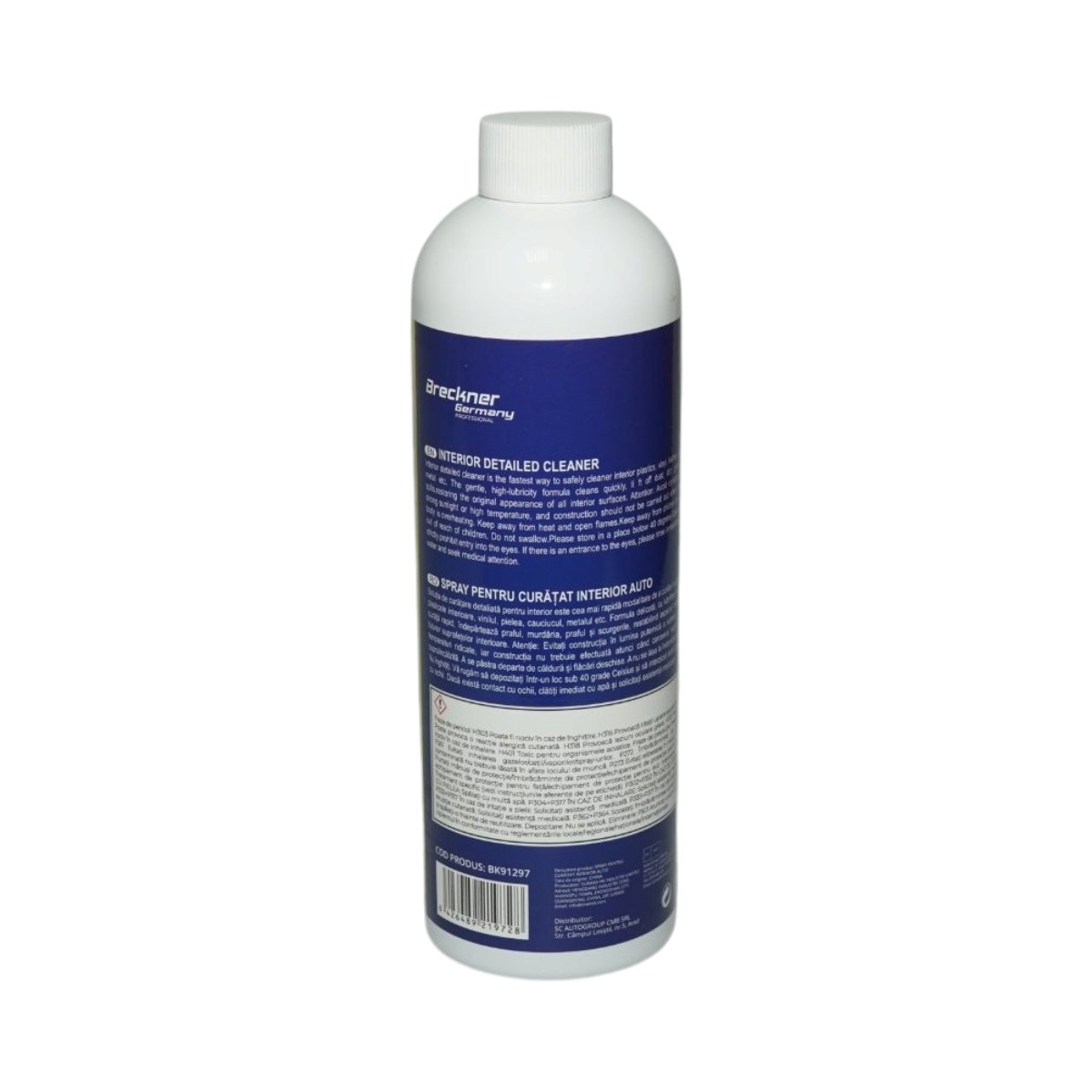 Spray curatare interior auto plastic, piele, vinil si metal Detailed Cleaner 500ml Breckner Germany - imagine 5