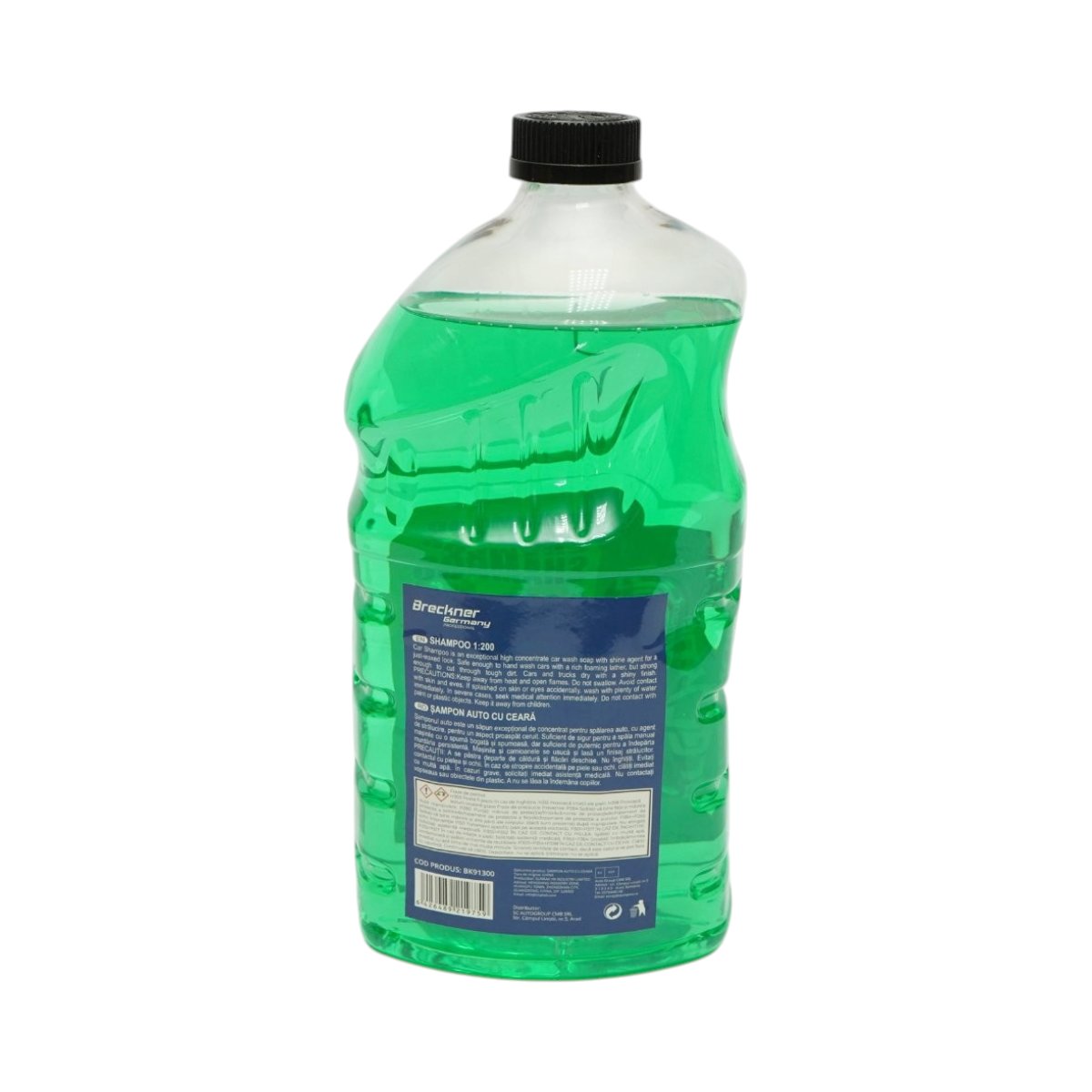 Sampon auto concentrat cu ceara 1:200 verde 2L Breckner Germany - imagine 3