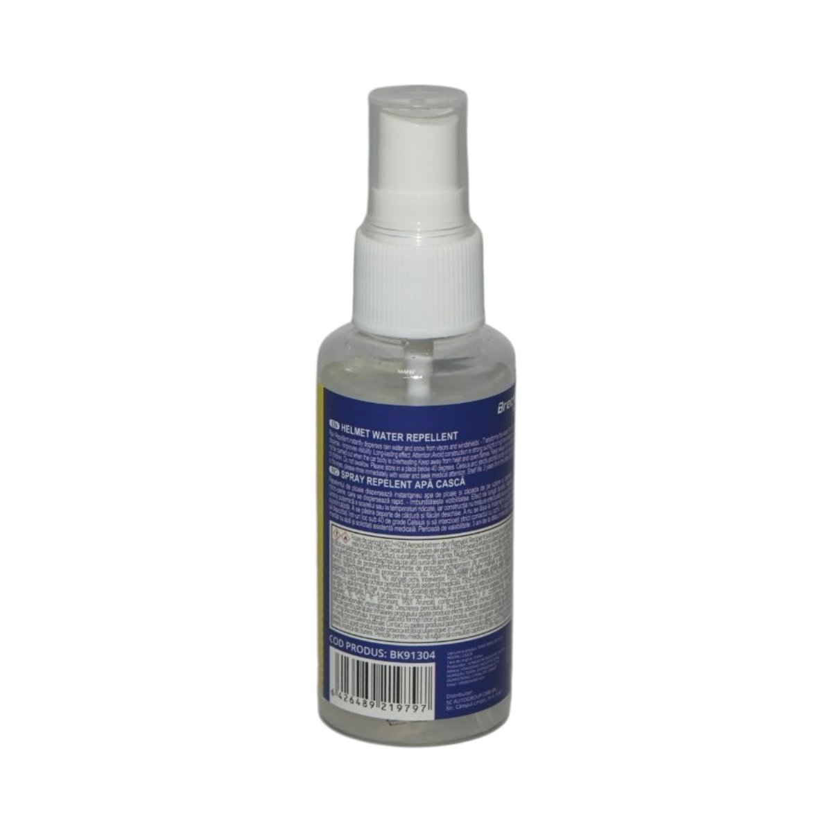 Spray hidrofob repelent apa casca moto, viziera si parbriz Helmet Water Repellent 50ml Breckner Germany - imagine 3