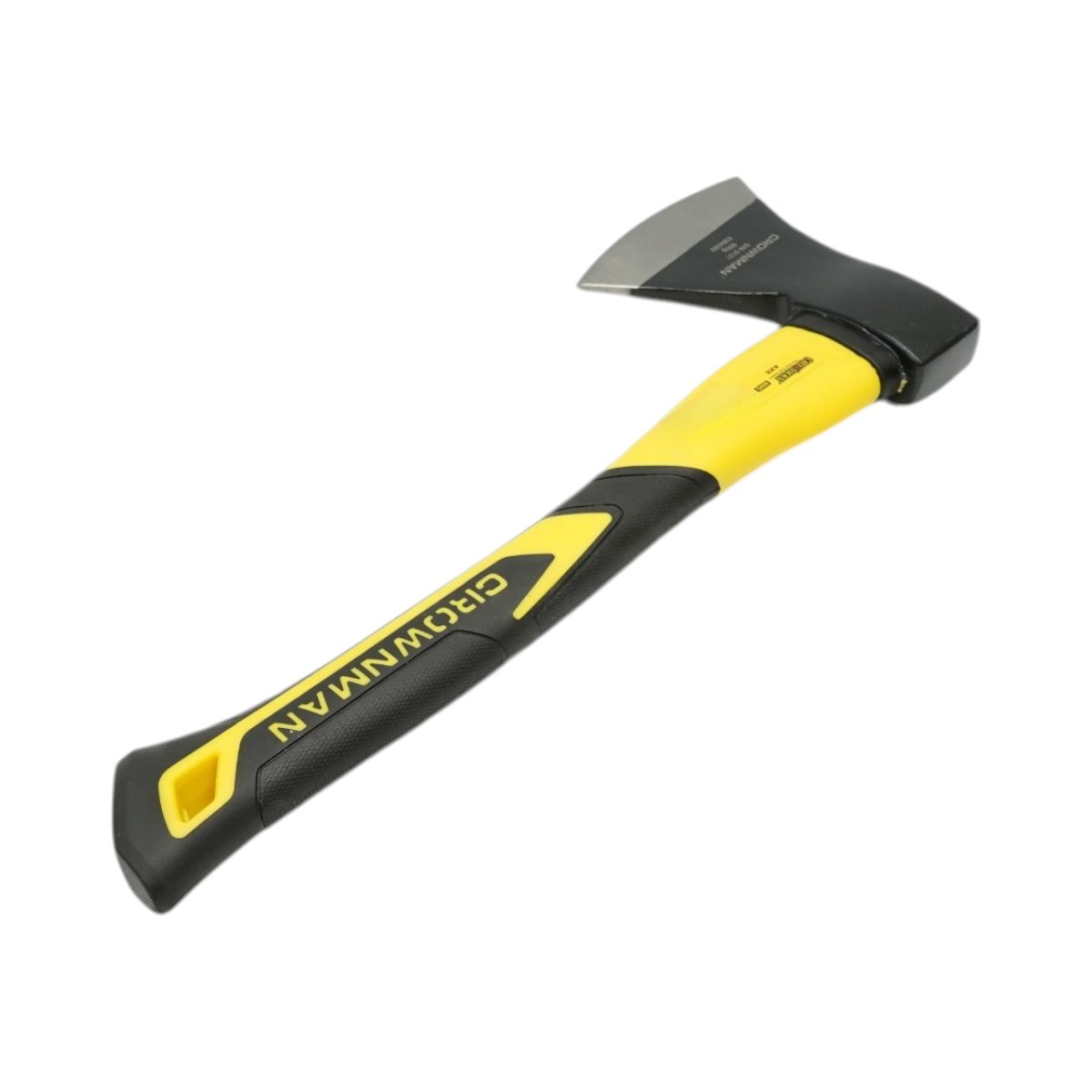 Topor profesional 600g cu lama din otel forjat, coada din fibra de sticla si maner antiderapant TPR Crownman - imagine 5