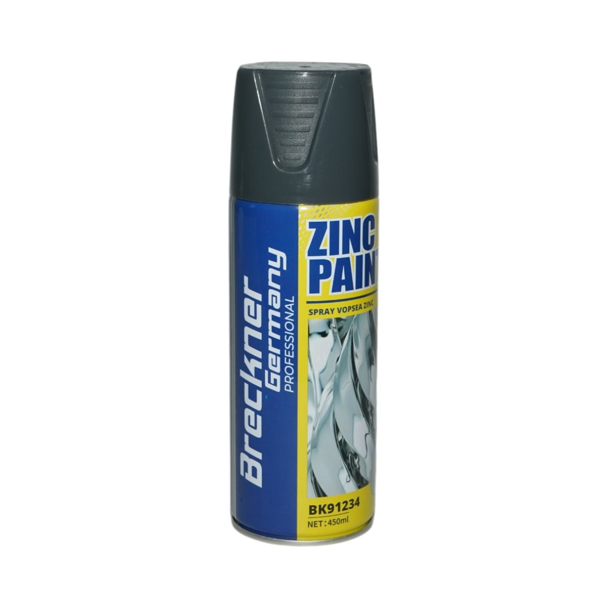 Spray vopsea zinc galvanizare la rece 450ml Breckner Germany - imagine 3