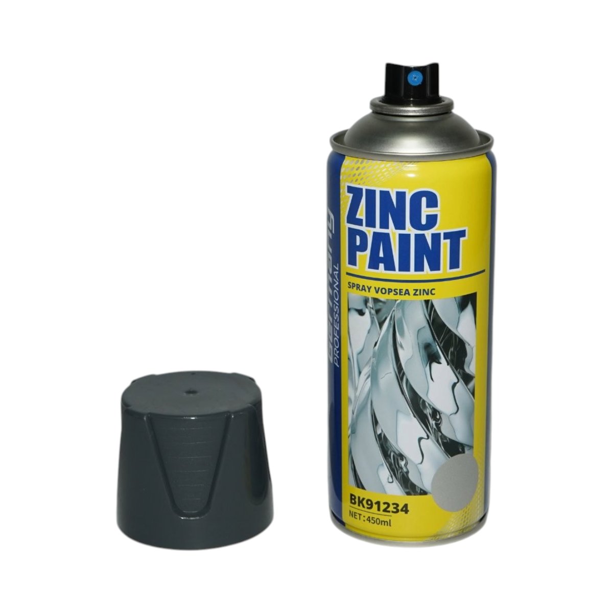 Spray vopsea zinc galvanizare la rece 450ml Breckner Germany - imagine 2