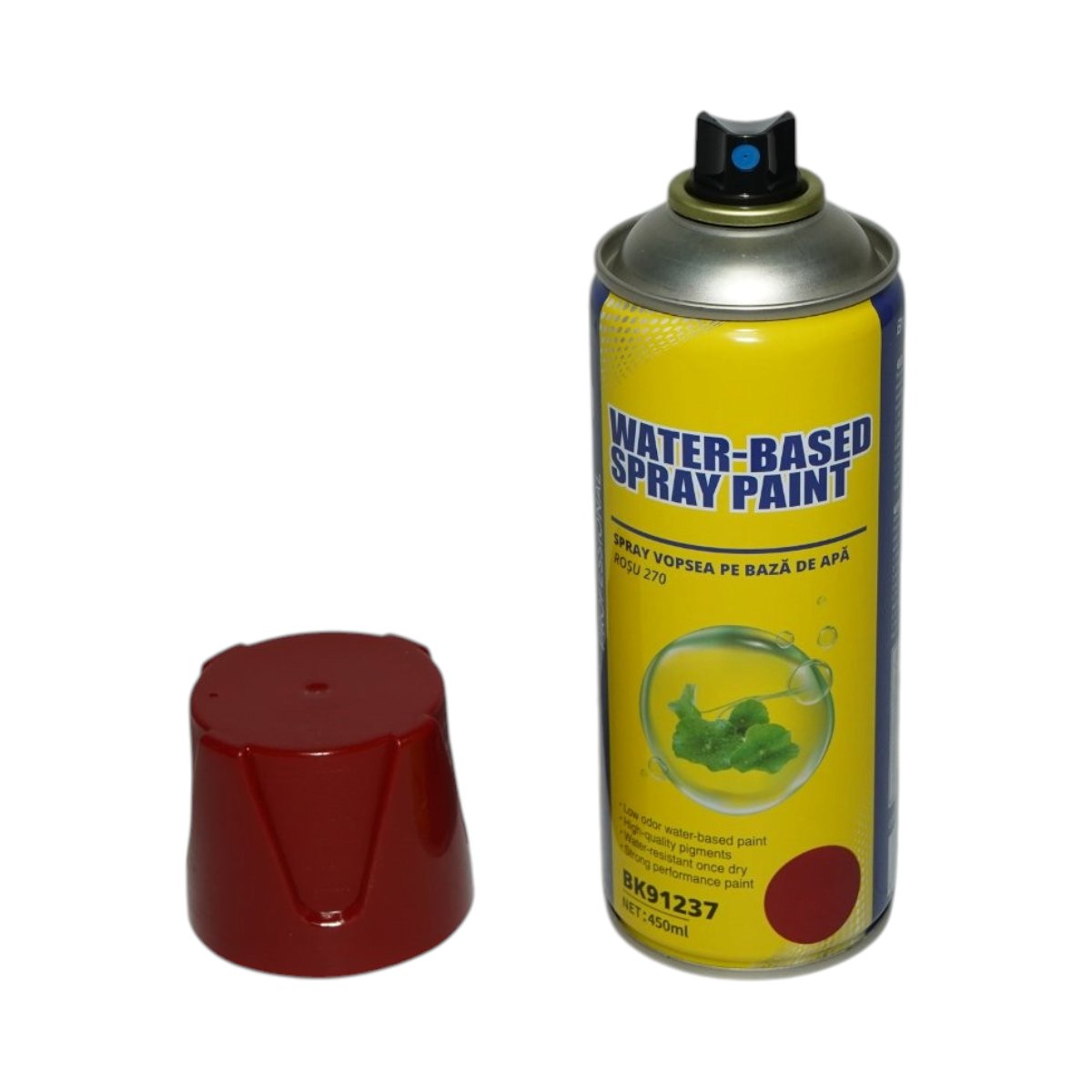 Spray vopsea rosu 270 pe baza de apa 450ml Breckner Germany - imagine 2