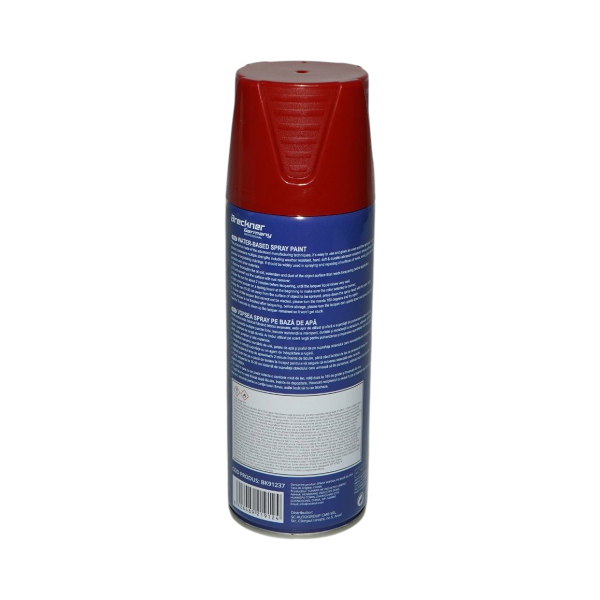 Spray vopsea rosu 270 pe baza de apa 450ml Breckner Germany - imagine 4