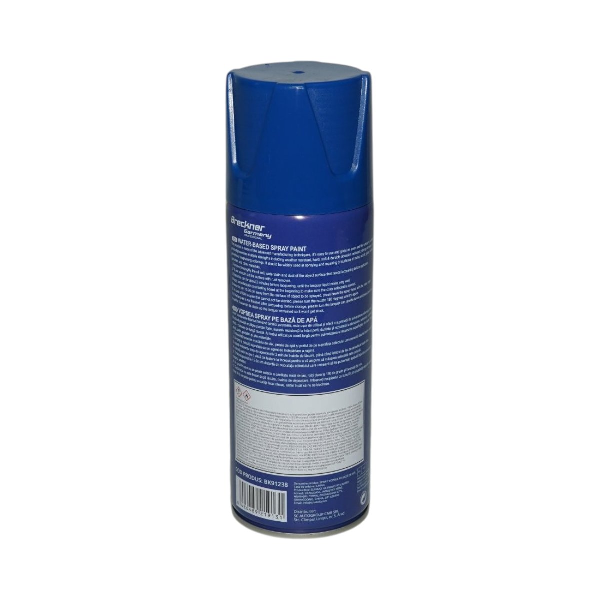 Spray vopsea albastru pe baza de apa 450ml Breckner Germany - imagine 4