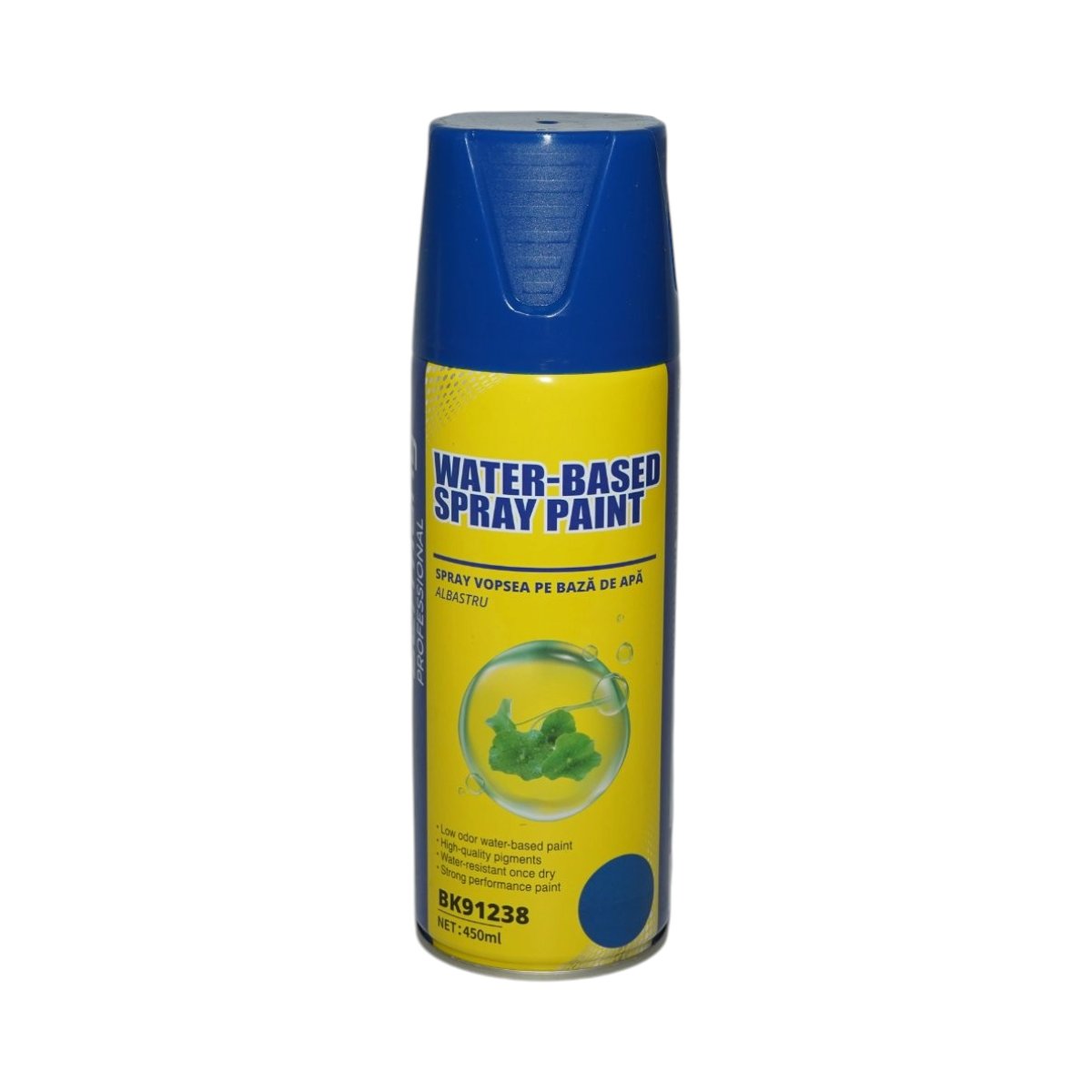Spray vopsea albastru pe baza de apa 450ml Breckner Germany