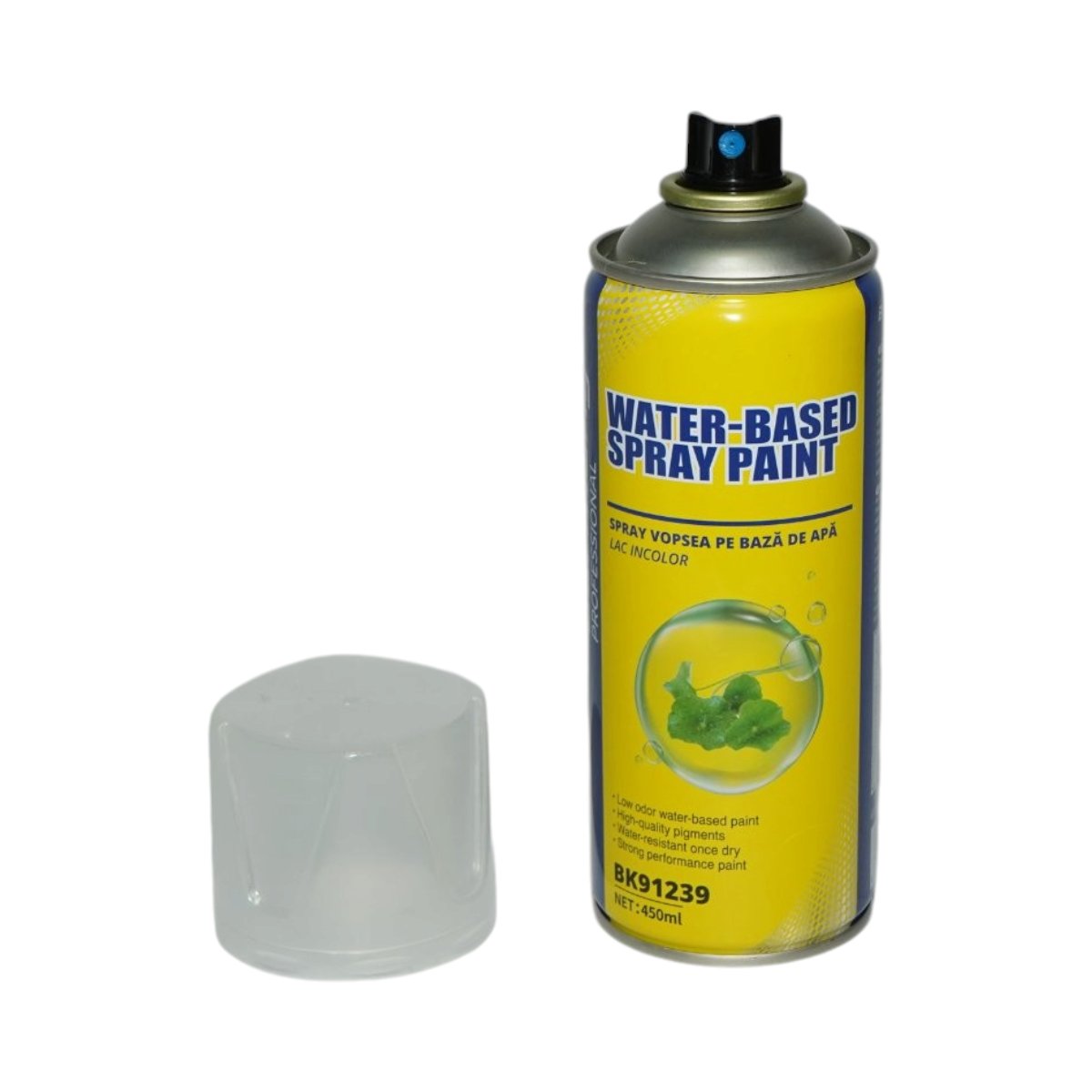 Spray vopsea lac incolor pe baza de apa 450ml Breckner Germany - imagine 2