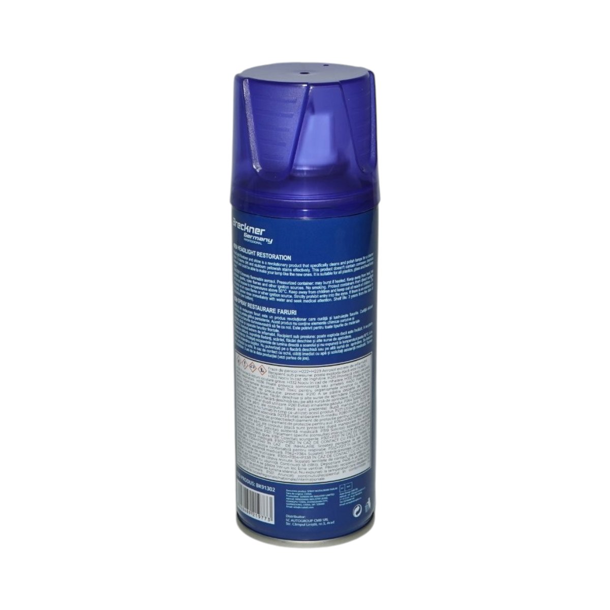 Spray restaurare faruri cu 2 foi abrazive 200ml Breckner Germany - imagine 8