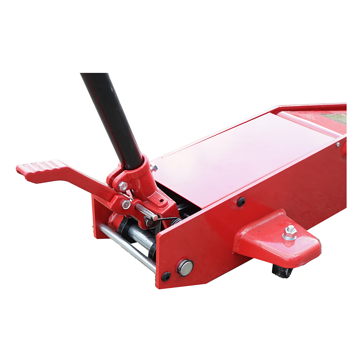 Cric profesional tip crocodil extra lung cu sarcina 3T 130-630mm Floor Jack - imagine 7