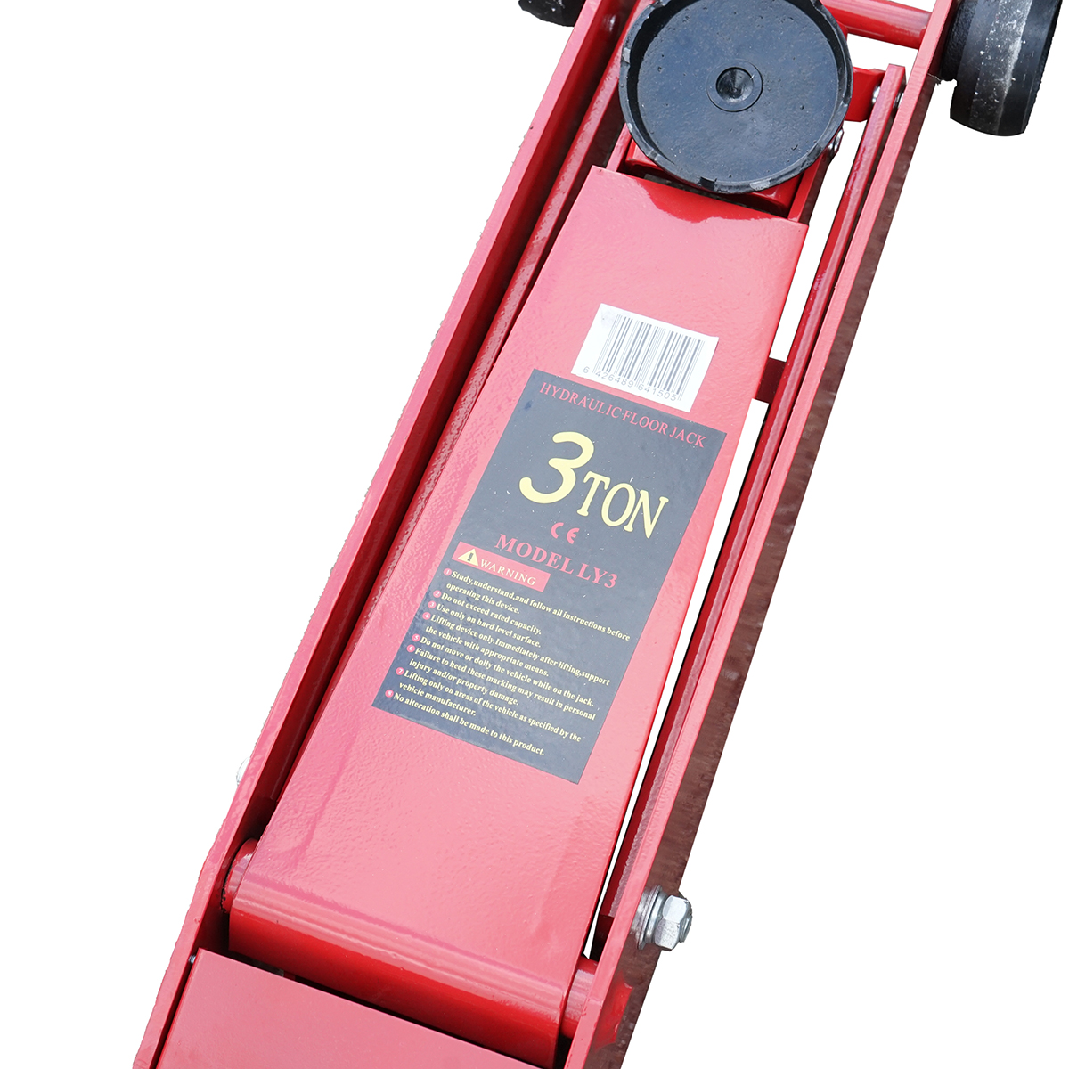 Cric profesional tip crocodil extra lung cu sarcina 3T 130-630mm Floor Jack - imagine 6