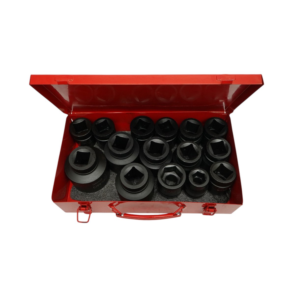 Trusa chei tubulare de impact scurte 22-36mm si lungi 38-60mm, patrat 1 inch Cr-Mo 15 piese Breckner Germany - imagine 3