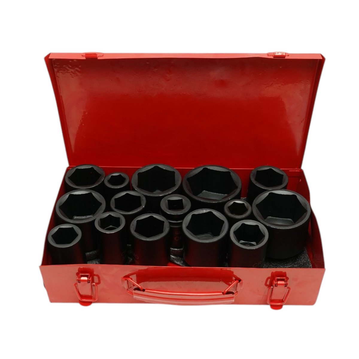 Trusa chei tubulare de impact lungi 22-60mm, patrat 3/4 inch Cr-Mo 15 piese Breckner Germany