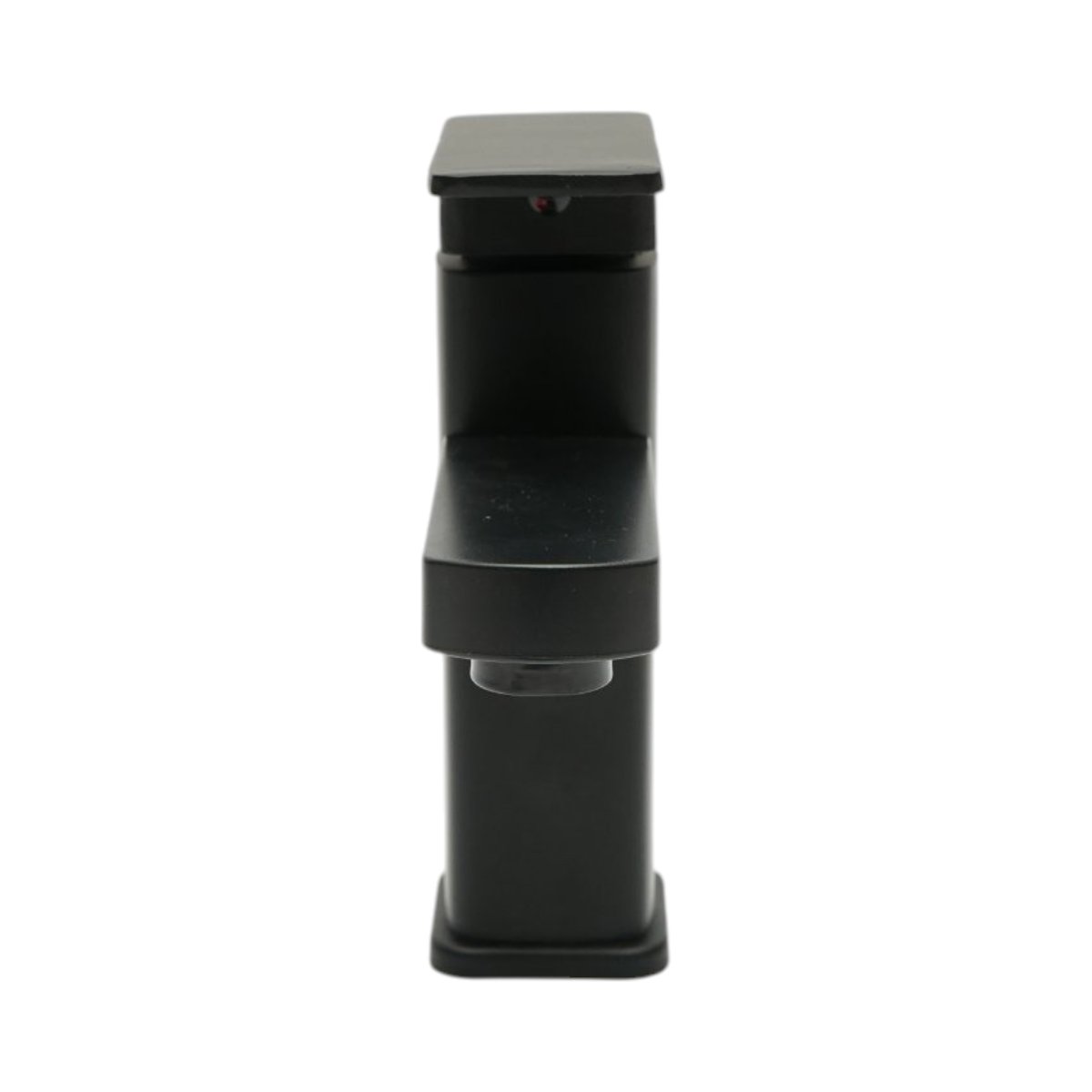 Baterie lavoar patrata negru mat, monocomanda, furtunuri incluse Breckner Germany - imagine 5