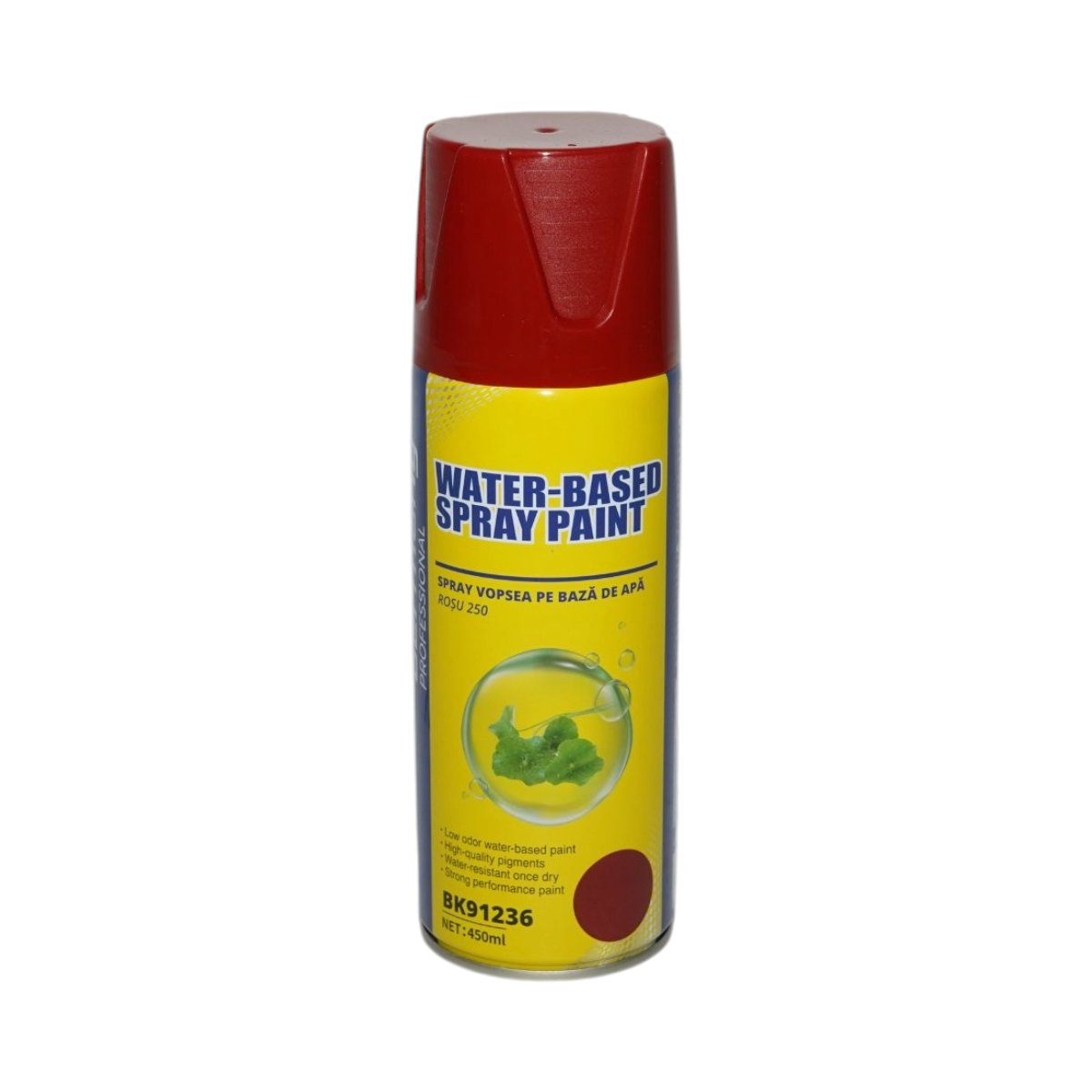 Spray vopsea rosu 250 pe baza de apa 450ml Breckner Germany