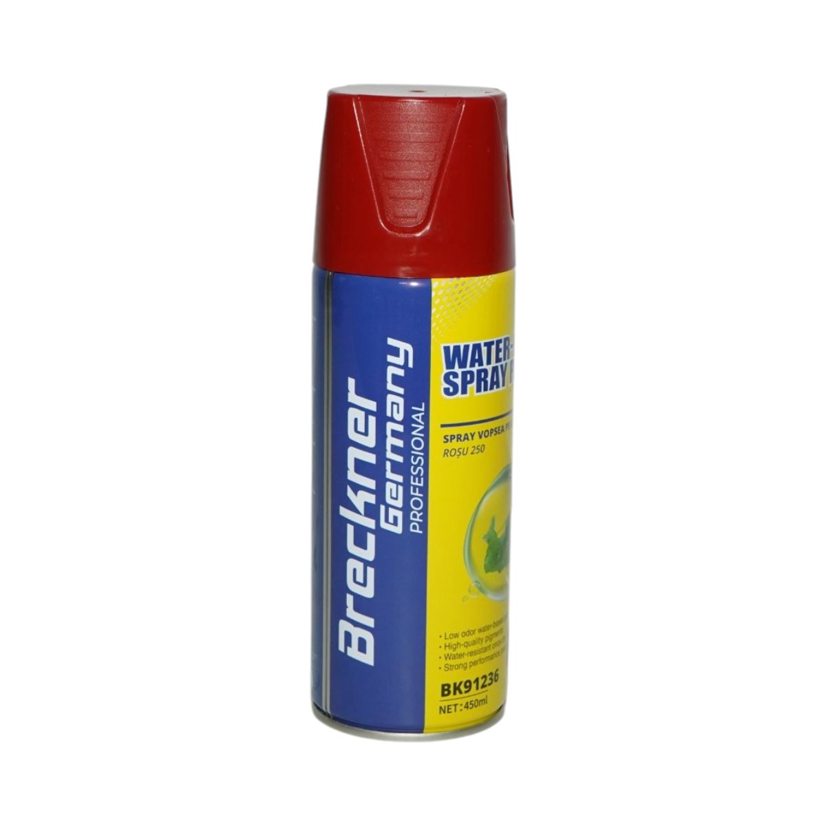 Spray vopsea rosu 250 pe baza de apa 450ml Breckner Germany - imagine 3