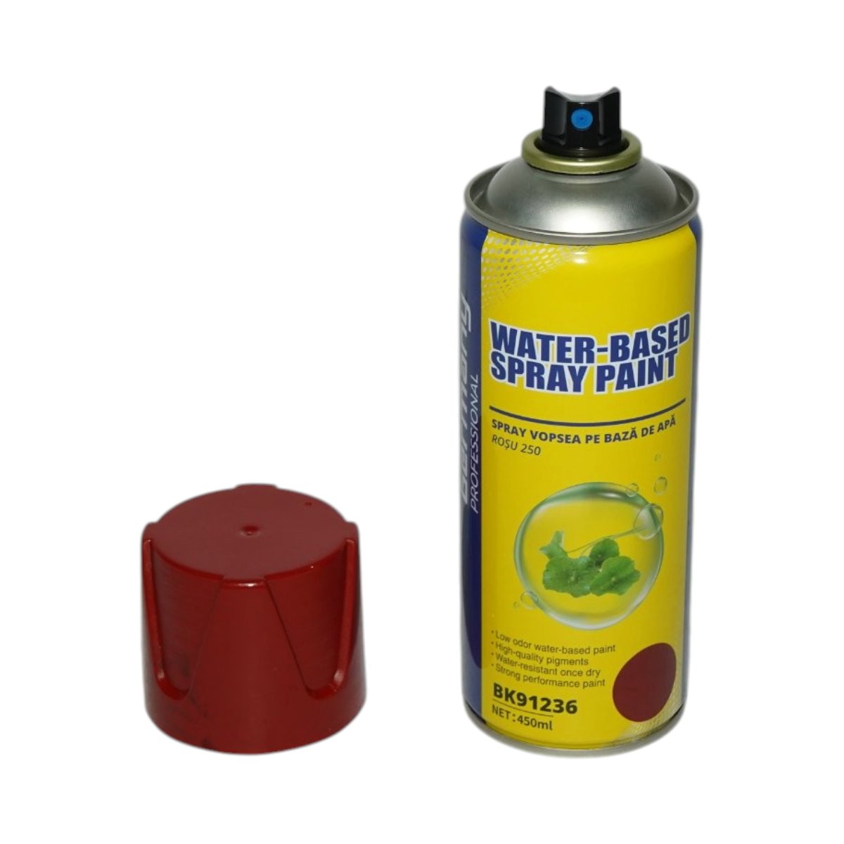 Spray vopsea rosu 250 pe baza de apa 450ml Breckner Germany - imagine 2
