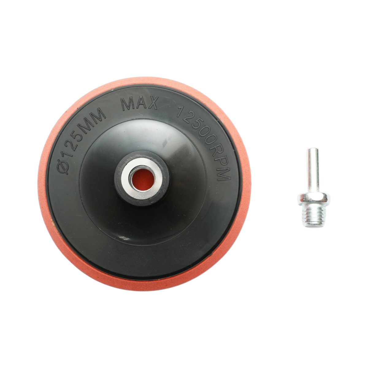 Suport disc slefuire 125mm Velcro, adaptor M14 pentru polizor unghiular si bormasina Breckner Germany - imagine 2