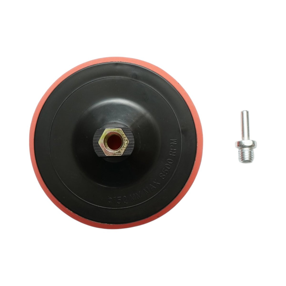 Suport disc slefuire 150mm Velcro, adaptor M14 pentru polizor unghiular si bormasina Breckner Germany - imagine 2