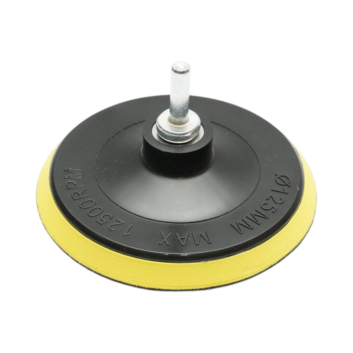 Set suport disc slefuire 125mm Velcro, 5 discuri abrazive P80-P240, adaptor M14 pentru polizor unghiular si bormasina Breckner Germany - imagine 2