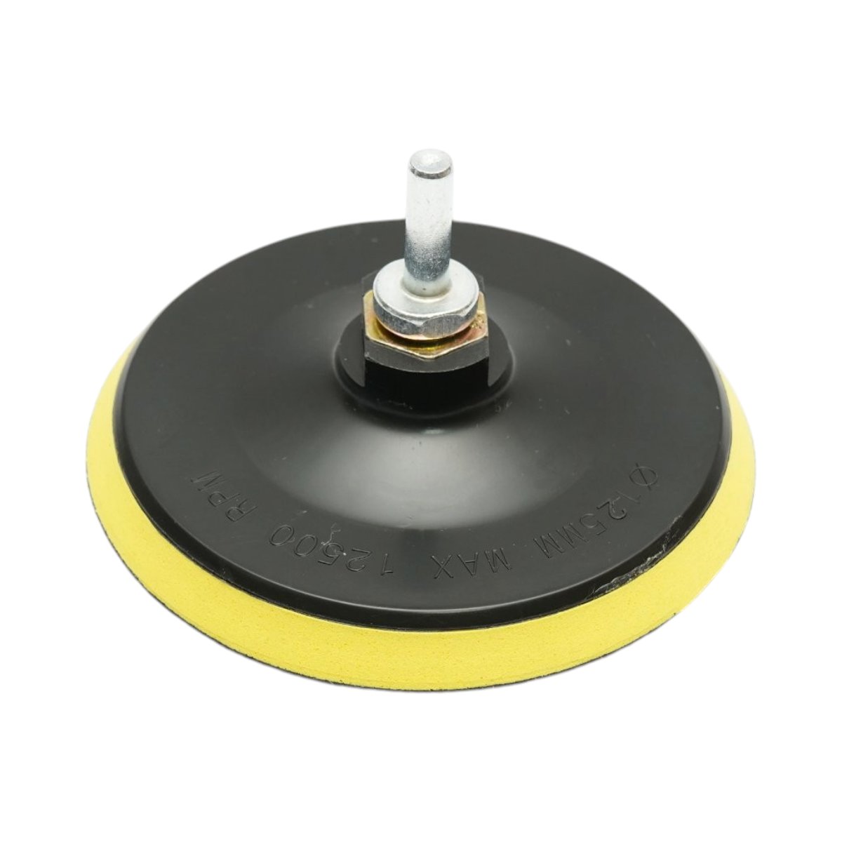 Set suport disc slefuire 125mm Velcro, 5 discuri abrazive P80-P240, adaptor M14 pentru polizor unghiular si bormasina Breckner Germany - imagine 2