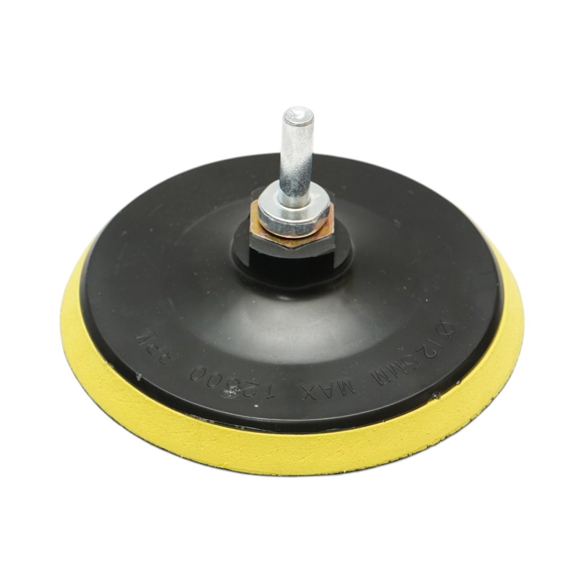 Set slefuire si polisare 125mm Velcro, bureti polisare, pad lana, pad abraziv, discuri abrazive P80, P120, P180, adaptor M14 pentru polizor unghiular si bormasina 9 piese Breckner Germany - imagine 2