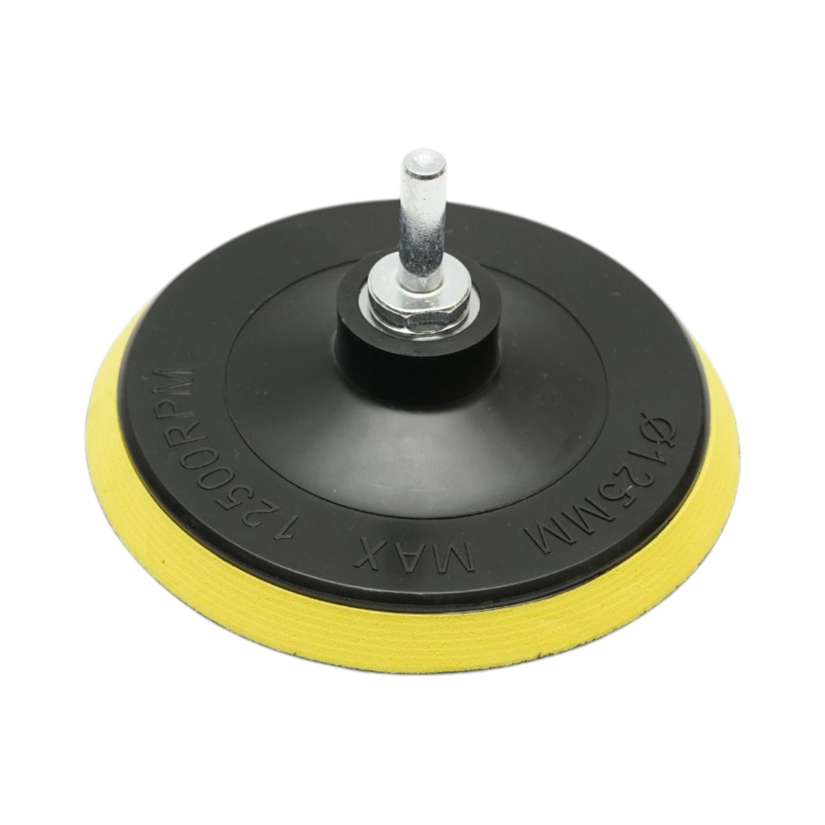 Set slefuire si polisare 125mm Velcro, bureti polisare, pad lana, pad abraziv, discuri abrazive P80, P120, P180, adaptor M14 pentru polizor unghiular si bormasina 9 piese Breckner Germany - imagine 2