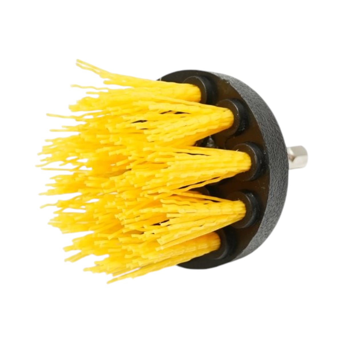 Set 4 perii rotative pentru curatare cu bormasina 50mm, 90mm, 100mm, 125mm, prindere 1/4 inch Breckner Germany - imagine 12