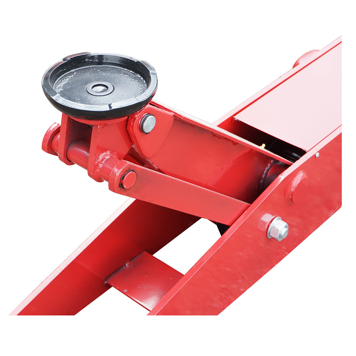 Cric profesional tip crocodil extra lung cu sarcina 3T 130-630mm Floor Jack - imagine 6