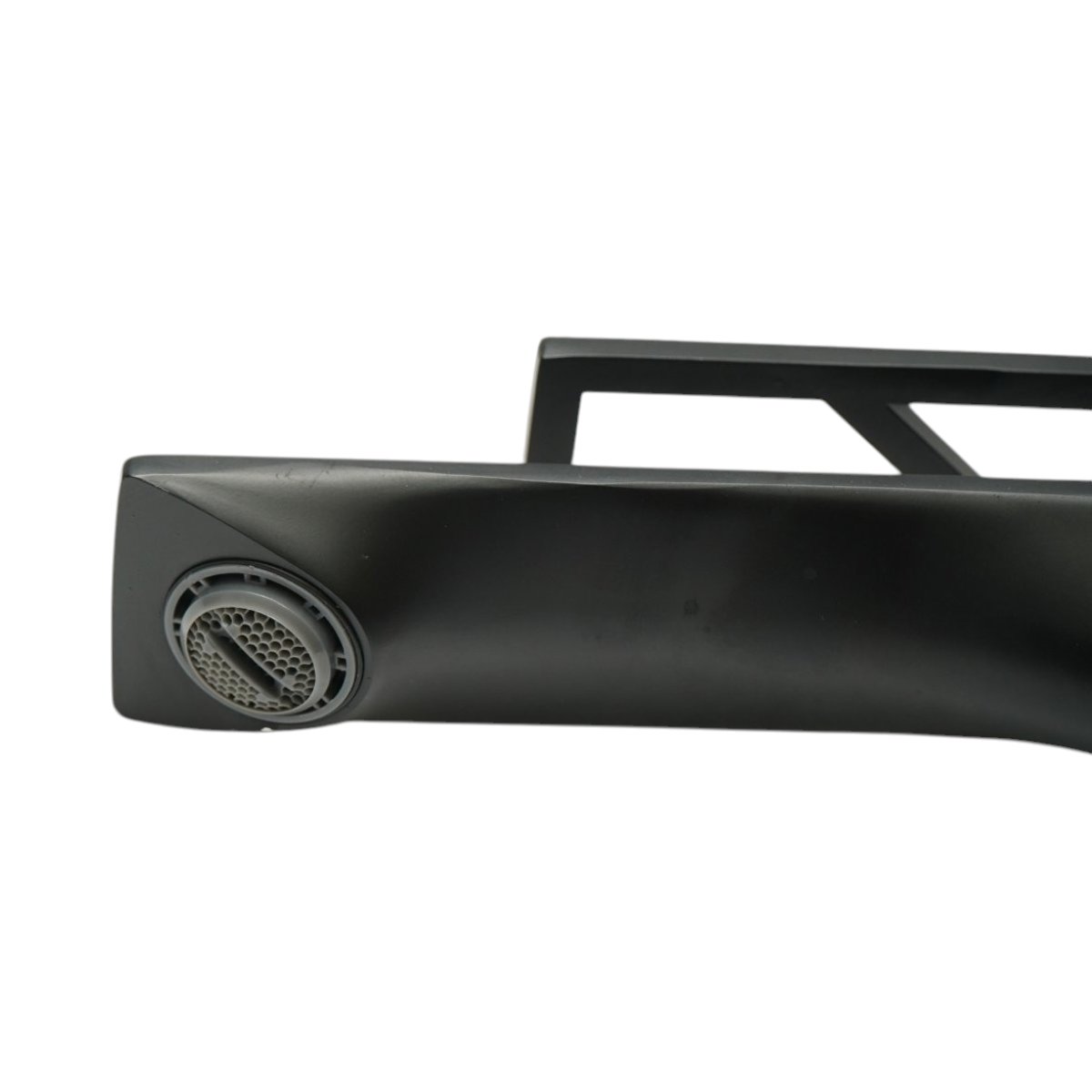 Baterie lavoar baie inalta patrata, monocomanda, negru mat, aliaj zinc, furtunuri incluse - imagine 9
