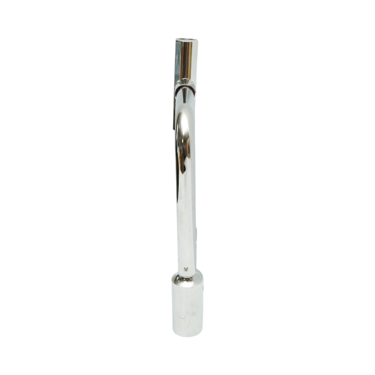 Baterie chiuveta bucatarie tip cascada, 4 functii de curgere, pipa rotativa 360 grade, monocomanda, crom lucios, aliaj zinc, furtunuri incluse - imagine 5