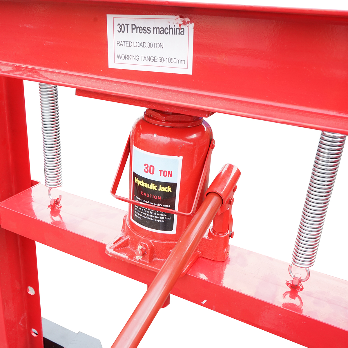 Presa hidraulica 30T, deschidere reglabila 50-1050mm, cursa piston 0-154mm - imagine 5