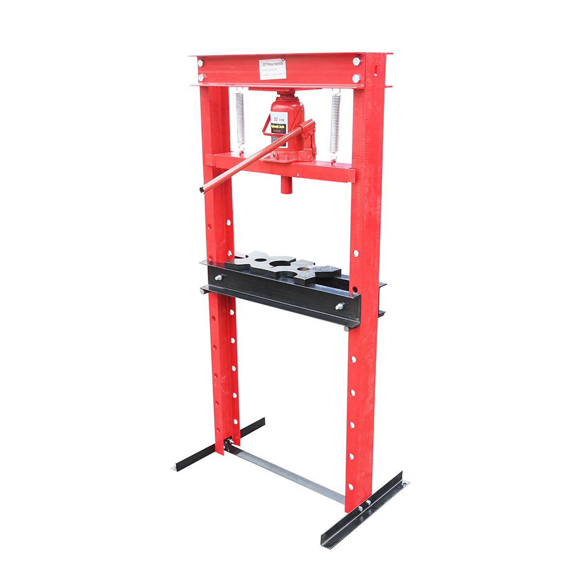 Presa hidraulica 30T, deschidere reglabila 50-1050mm, cursa piston 0-154mm - imagine 2